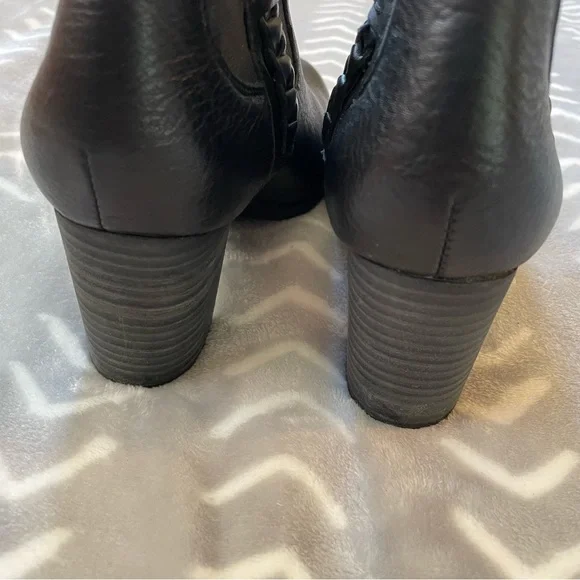 Sperry Black Leather Boots - Picture 11 of 14